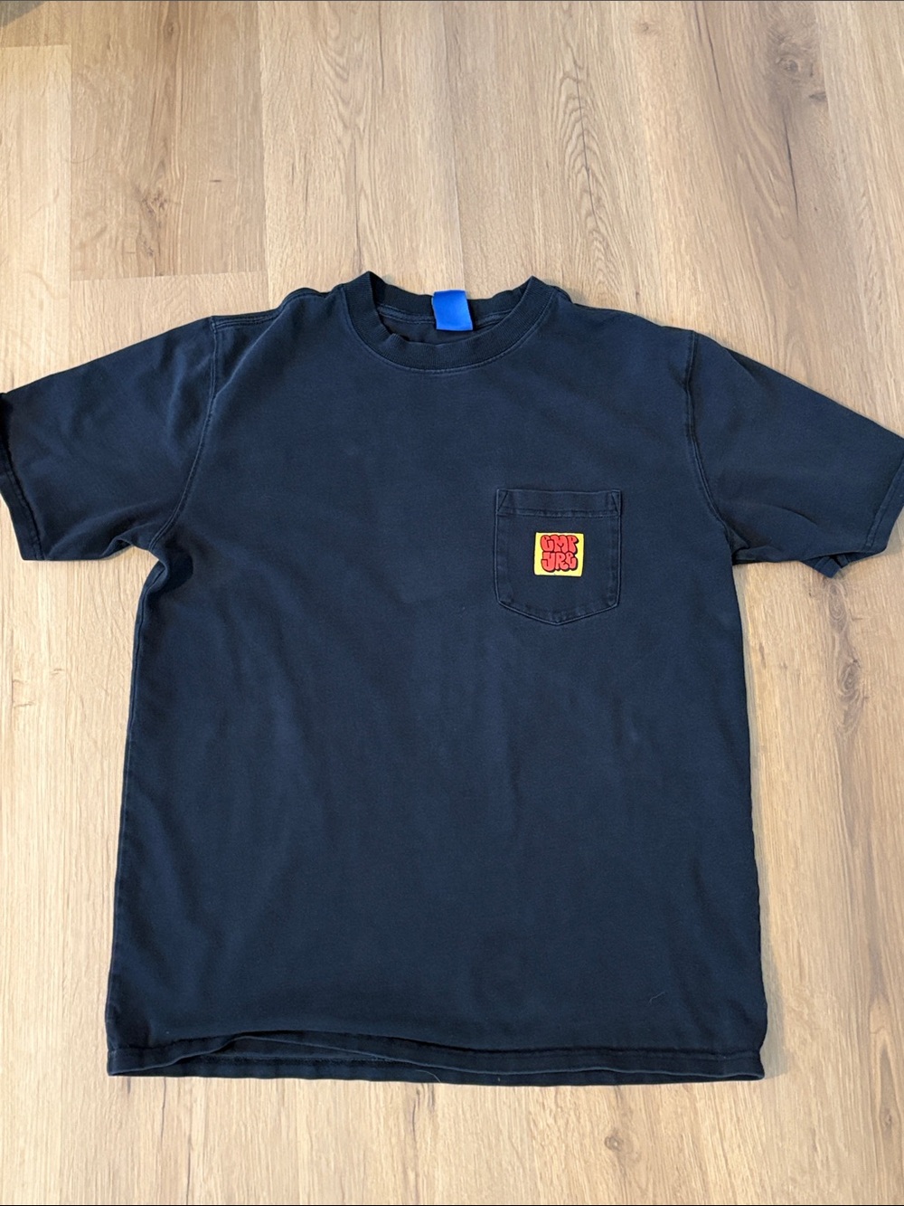 Empyre Pocket Crewneck T-Shirt Black Size Small